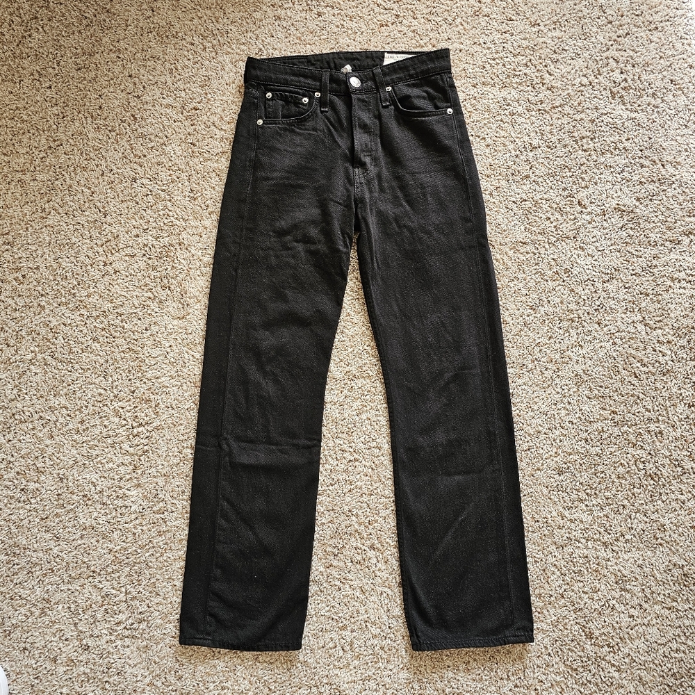 rag & bone Maya High Rise Straight Jeans - size 25